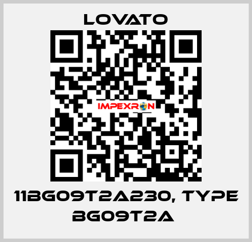 11BG09T2A230, Type BG09T2A  Lovato