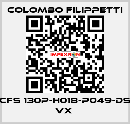 CFS 130P-H018-P049-DS VX  Colombo Filippetti