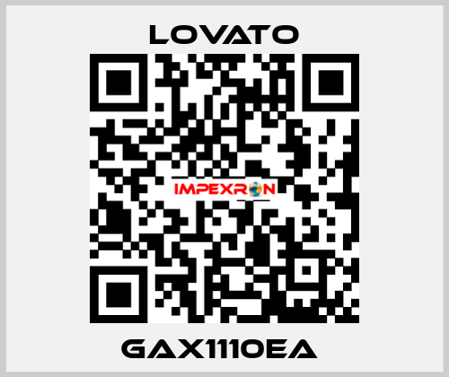 GAX1110EA  Lovato