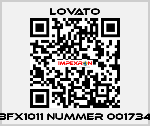 BFX1011 NUMMER 001734 Lovato