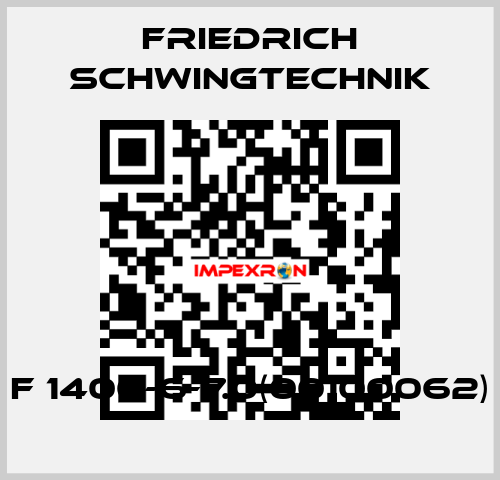 F 1400-6-7.0(00100062) Friedrich Schwingtechnik