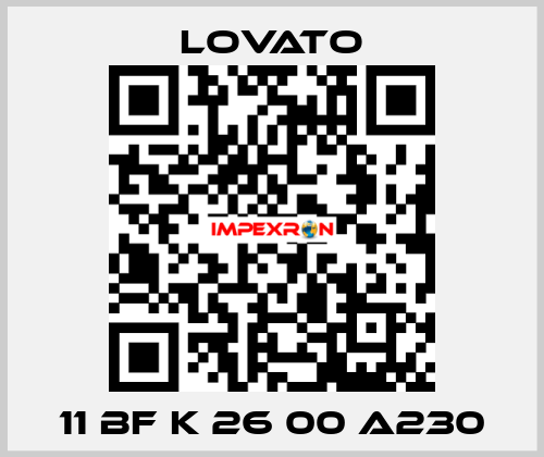 11 BF K 26 00 A230 Lovato