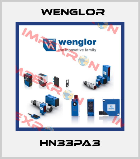 WENGLOR Sensor Taster Reflextaster HN33PA3 