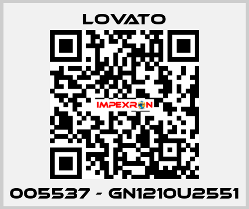 005537 - GN1210U2551 Lovato