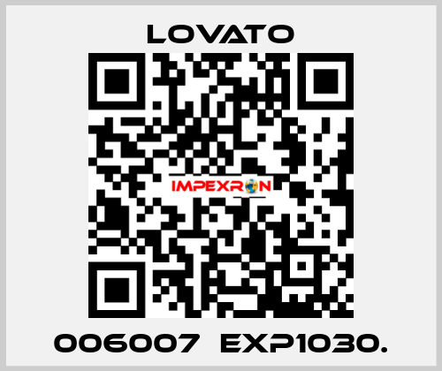 006007  EXP1030. Lovato