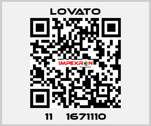 11ВА1671110 Lovato