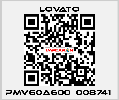 PMV60A600  008741  Lovato