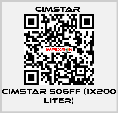 Cimstar 506FF (1x200 liter) Cimstar 