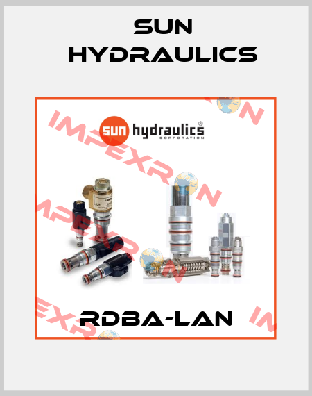 RDBA LAN  Sun Hydraulics  RDBALAN Valve 