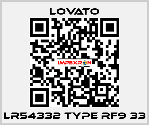 LR54332 Type RF9 33 Lovato