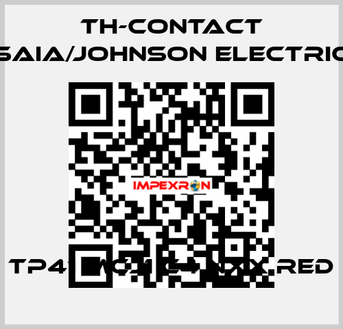 TP41 MCJ1 C4 NXX RED TH-Contact (Saia/Johnson Electric)