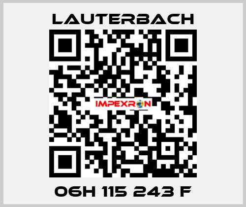 06H 115 243 F Lauterbach