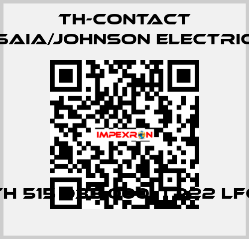 TH 515 033 000, TP22 LFC TH-Contact (Saia/Johnson Electric)