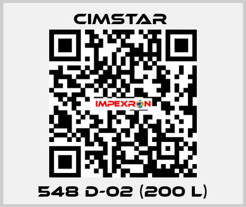 548 D-02 (200 l) Cimstar 