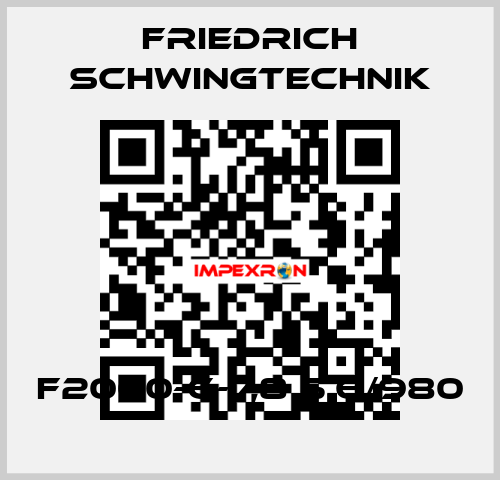 F2000-6-7,8 5,6/980 Friedrich Schwingtechnik