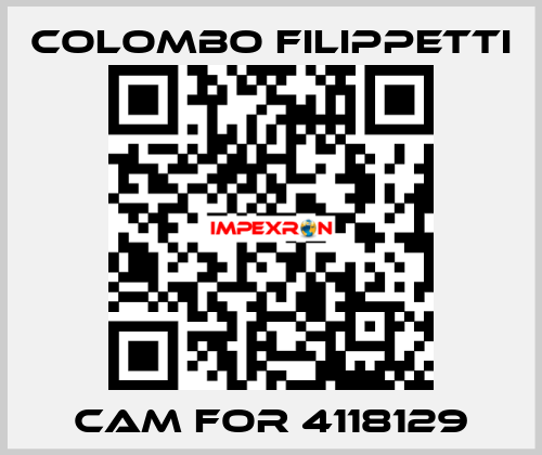 Cam for 4118129 Colombo Filippetti