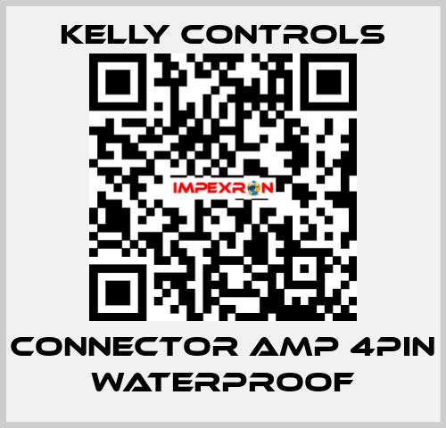 Connector AMP 4pin waterproof Kelly Controls