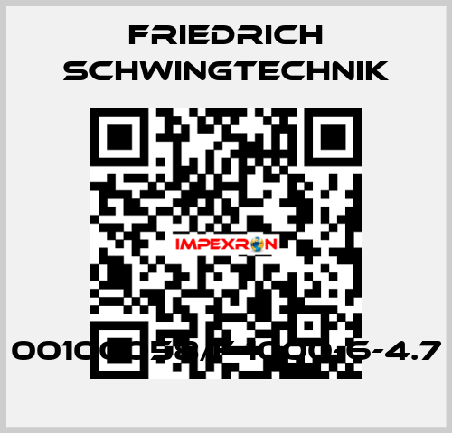 00100058/F 1000-6-4.7 Friedrich Schwingtechnik