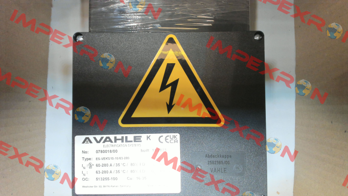 0780018/00 - ES-VEKS10-10/63-280 Vahle