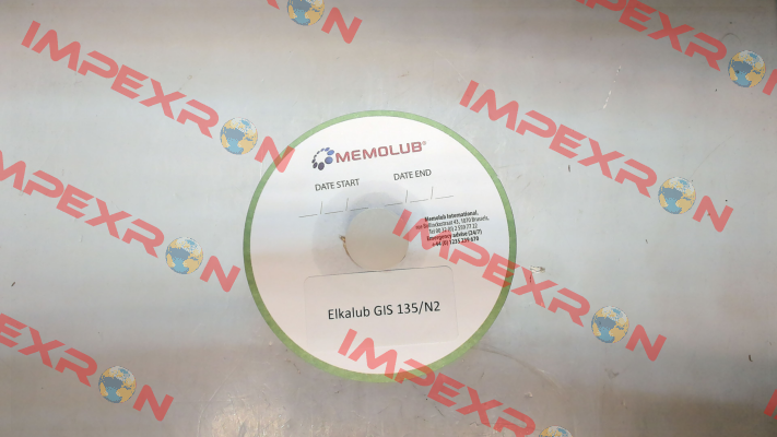 14028 - Grease cartridge 240cc for GLS 135/N2 Memolub