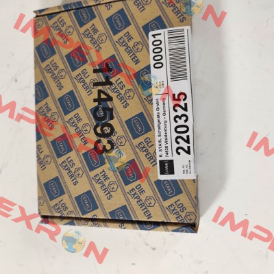 p/n: 220325, Type: 9160/19-11-11k Stahl