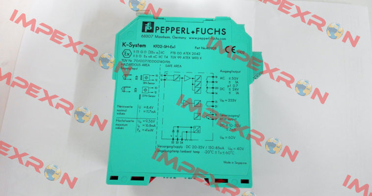 p/n: 046903, Type: KFD2-SH-EX1 Pepperl-Fuchs