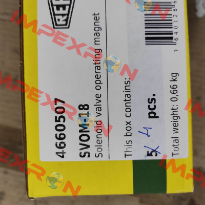 4660507 / SVOM-18 Refco