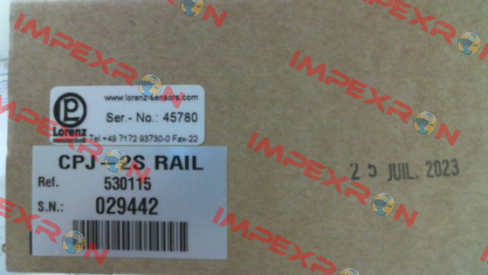 P/N: 530115 Type: CPJ-2S RAIL DIN Scaime