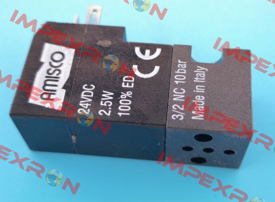 3/2NC 10bar 24VDC 2.5W 100%ED Amisco