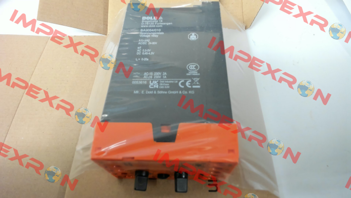 p/n: 0053616, Type: BA9054/010 AC0,5-5V UH AC/DC24-80V Dold