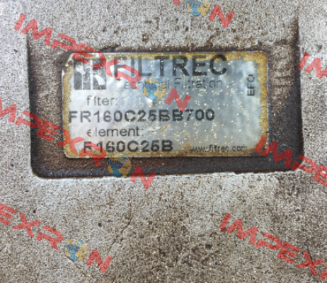 FR160C25BB700 not available  Filtrec