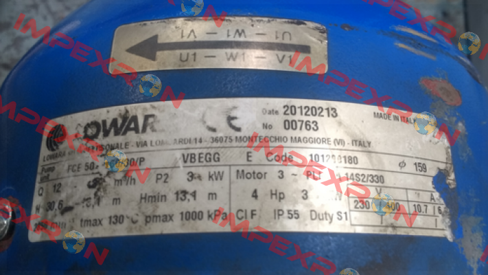FCE 50-160/30P Lowara