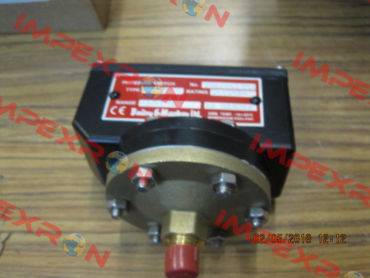 Type 2381Q (-1 to +1 bar) SN 03 82143 023  Bailey & Mackey