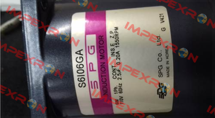 S6I06GACE Spg Motor