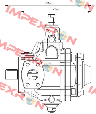 P/N: 6044238-001 Type: VVSL2-40-S-RFRM-30-CCW-10 Vickers (Eaton)