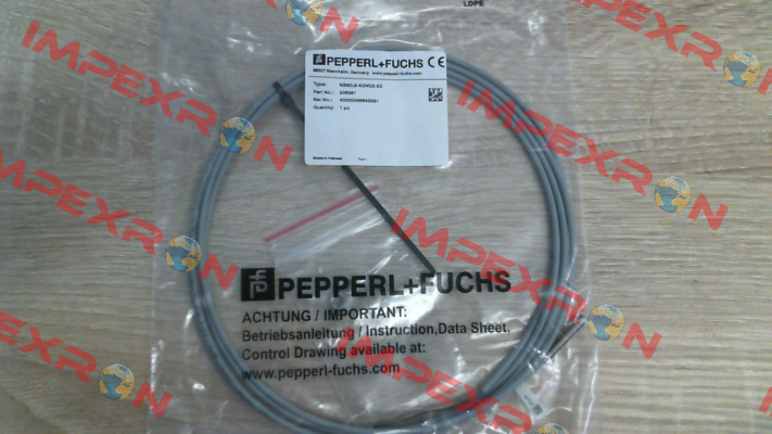 p/n: 206381, Type: NBB0,6-4GM22-E2 Pepperl-Fuchs