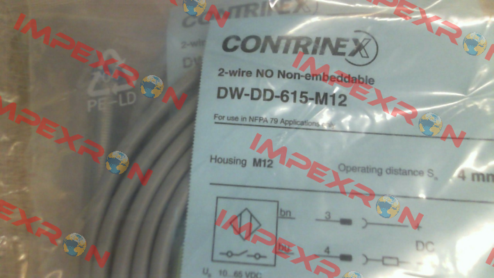 p/n: 220-820-015, Type: DW-DD-615-M12 Contrinex