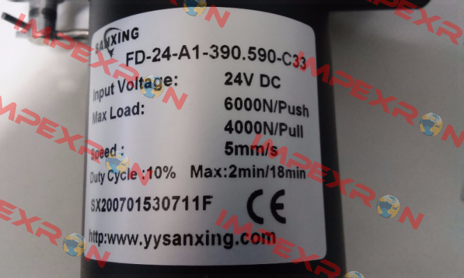  FD-24-A1-390.590-C33 REPLACED BY FD 24-A1-390.590-C33 + CB-1A-230 + remote control  Sanxing