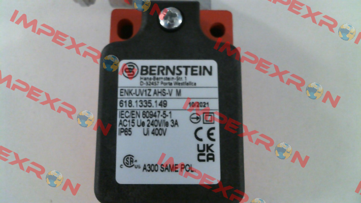 Art.No.6181335149 Type: ENK-UV1Z AHS-V 90GR          P OEM Bernstein