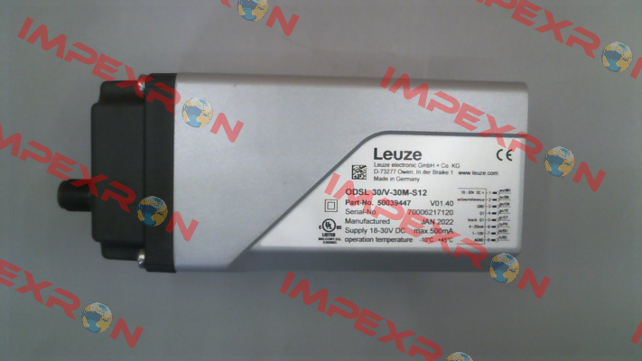 p/n: 50039447, Type: ODSL 30/V-30M-S12 Leuze