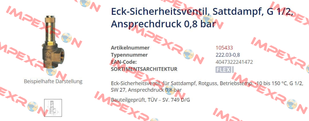 105433 / 222.03-0,8 Riegler