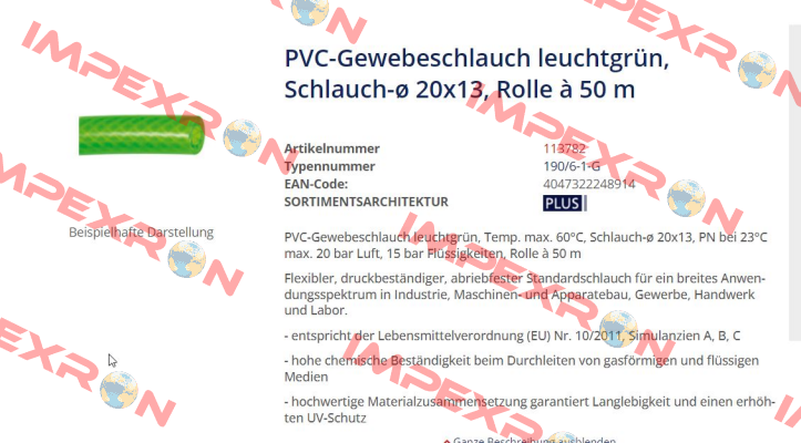 113782 / 190/6-1-G Riegler