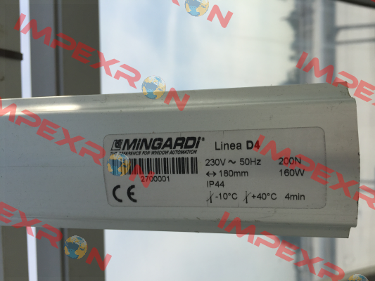 LINEA D 4   Mingardi