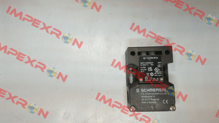 p/n: 101152787, Type: AZ 15 ZVK-M16 Schmersal
