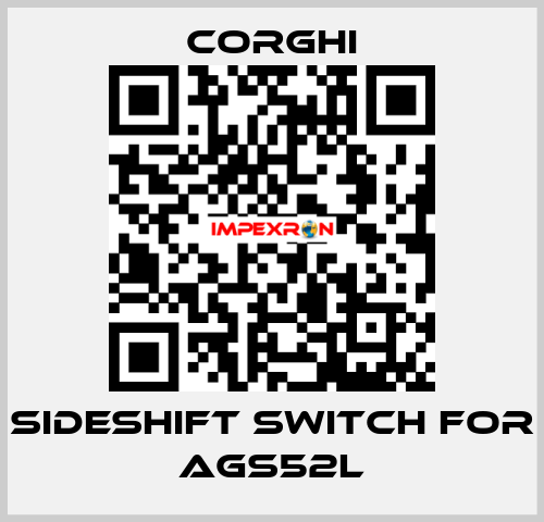 sideshift switch for AGS52L Corghi