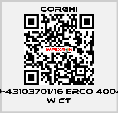 0-43103701/16 ERCO 4004 W CT Corghi