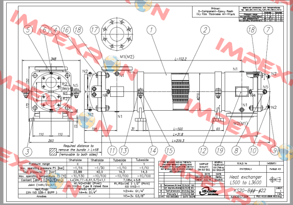 KS20-BCN-420 L1700 HS Cooler
