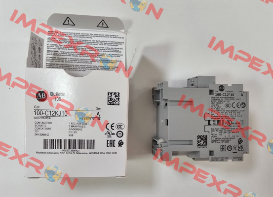 100-C12KJ10  (24v coil) Allen Bradley (Rockwell)