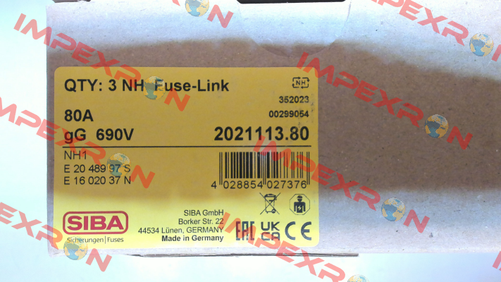 2021113.80 Siba