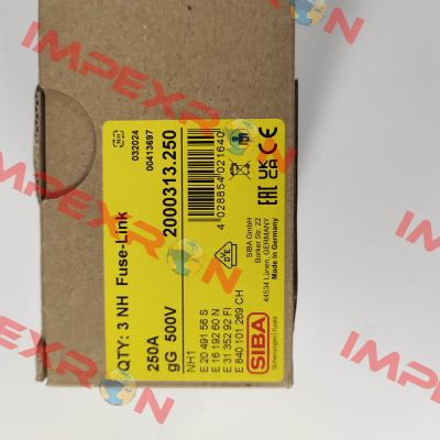 2000313.250 Siba